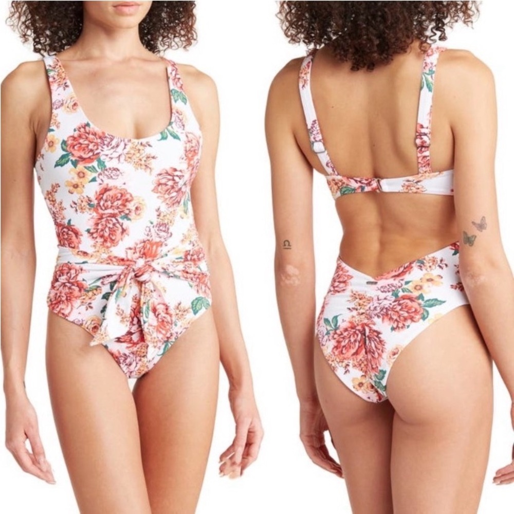 Maaji Carnation Sunshy Classic One Piece Swimsuit Size S